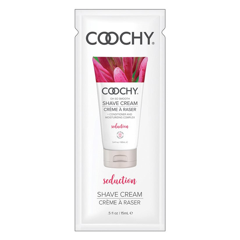 Coochy Shave Cream-Seduction 15ml Foil