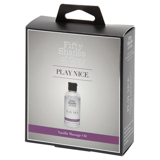 Fifty Shades Of Grey Play Nice Vanilla Massage Oil 90ml