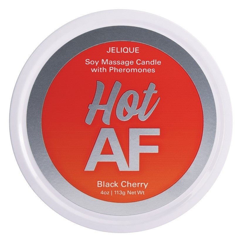 Jelique Massage Candle Hot AF Black Cherry 4oz