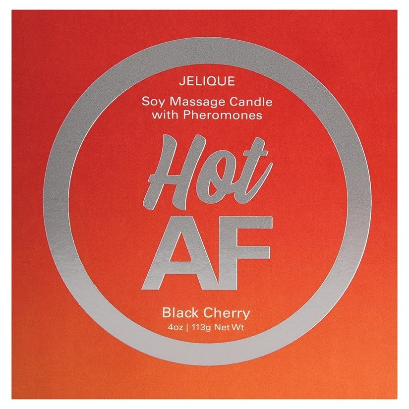 Jelique Massage Candle Hot AF Black Cherry 4oz