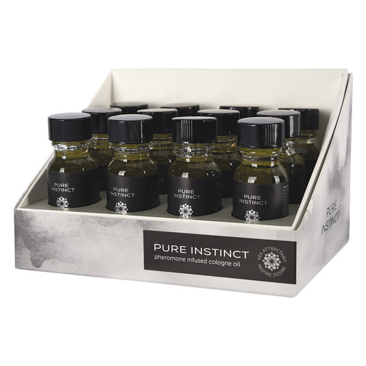 Pure Instinct Pheromone Oil For Him Display Of 12