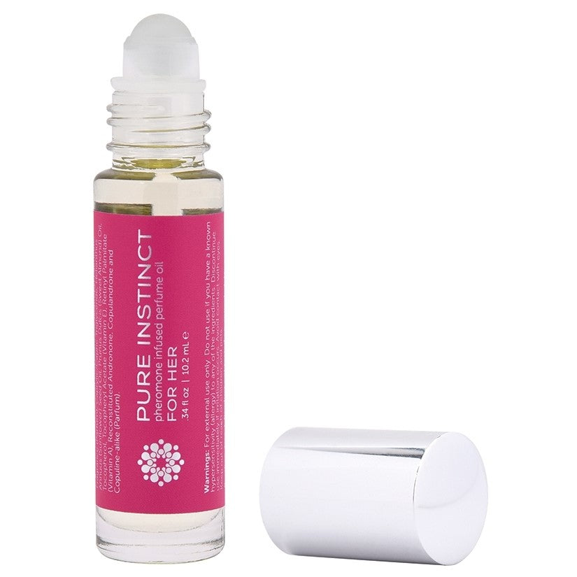 Pure Instinct Pheromone Oil Roll-On For Her .34oz