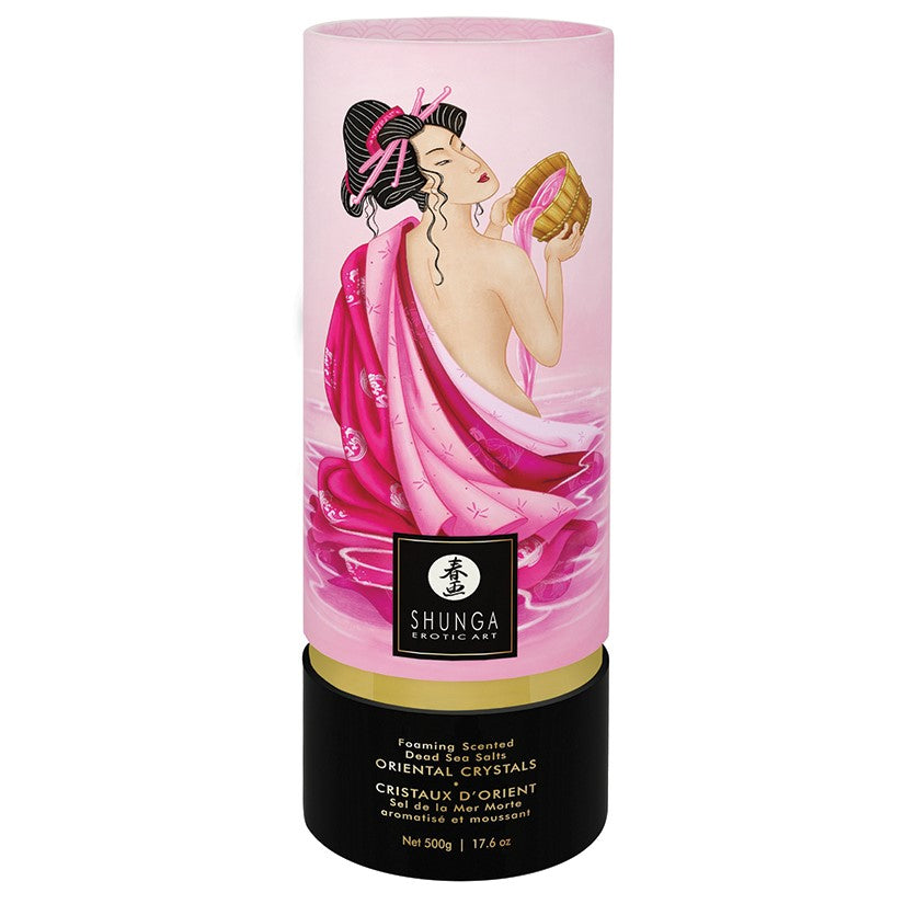 Shunga Oriental Crystals Bath Salts-Aphrodisia 17.6oz